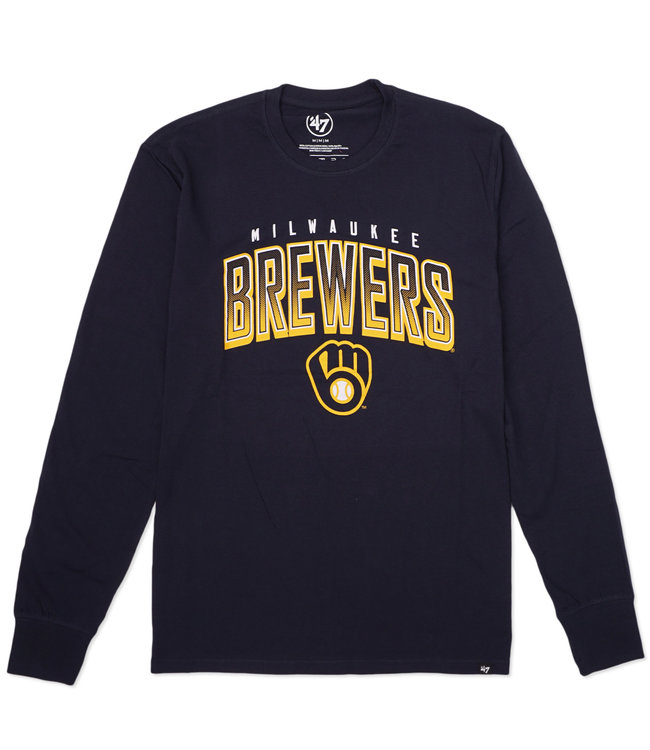 '47 BRAND Brewers Walk Off Super Rival Long Sleeve Tee