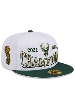 NEW ERA BUCKS ARCH CHAMPIONS 59FIFTY FITTED HAT