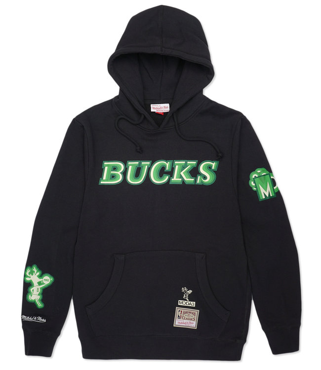 MITCHELL AND NESS x MODA3 Bucks Homecourt Wordmark Hoodie