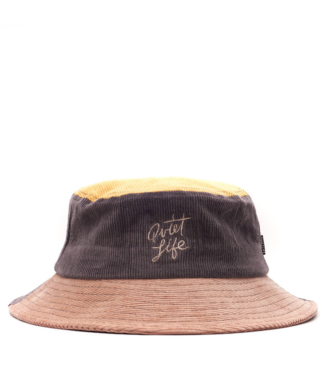 Quiet Life Color Block Cord Bucket Hat 