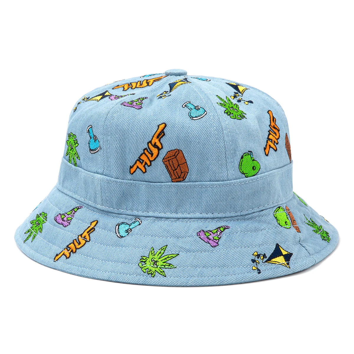 Huf Scatterbrain Bell Hat - Light Blue