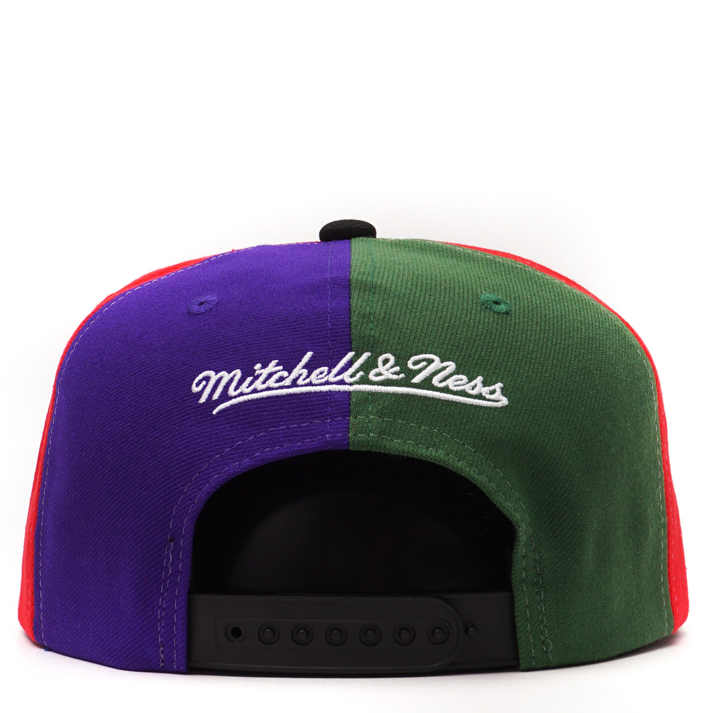 Mitchell & Ness Milwaukee Bucks Hat, Cap Snapback 21229391 Purple (One Size)