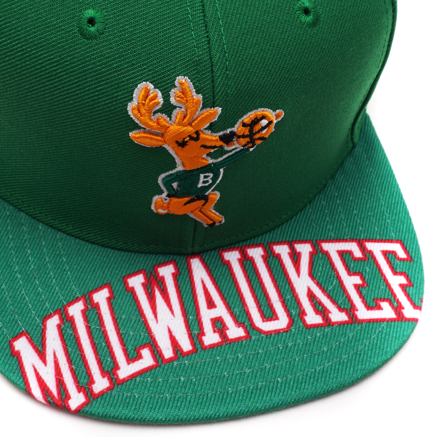 Milwaukee BUCKS NBA 296 Mitchell & Ness natural cap