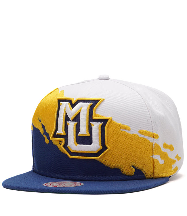 MITCHELL AND NESS Marquette Paintbrush Snapback Hat