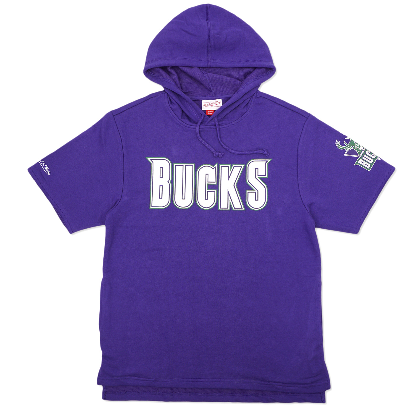 Mitchell & Ness AOP Fleece Hoodie Milwaukee Bucks- Basketball Store