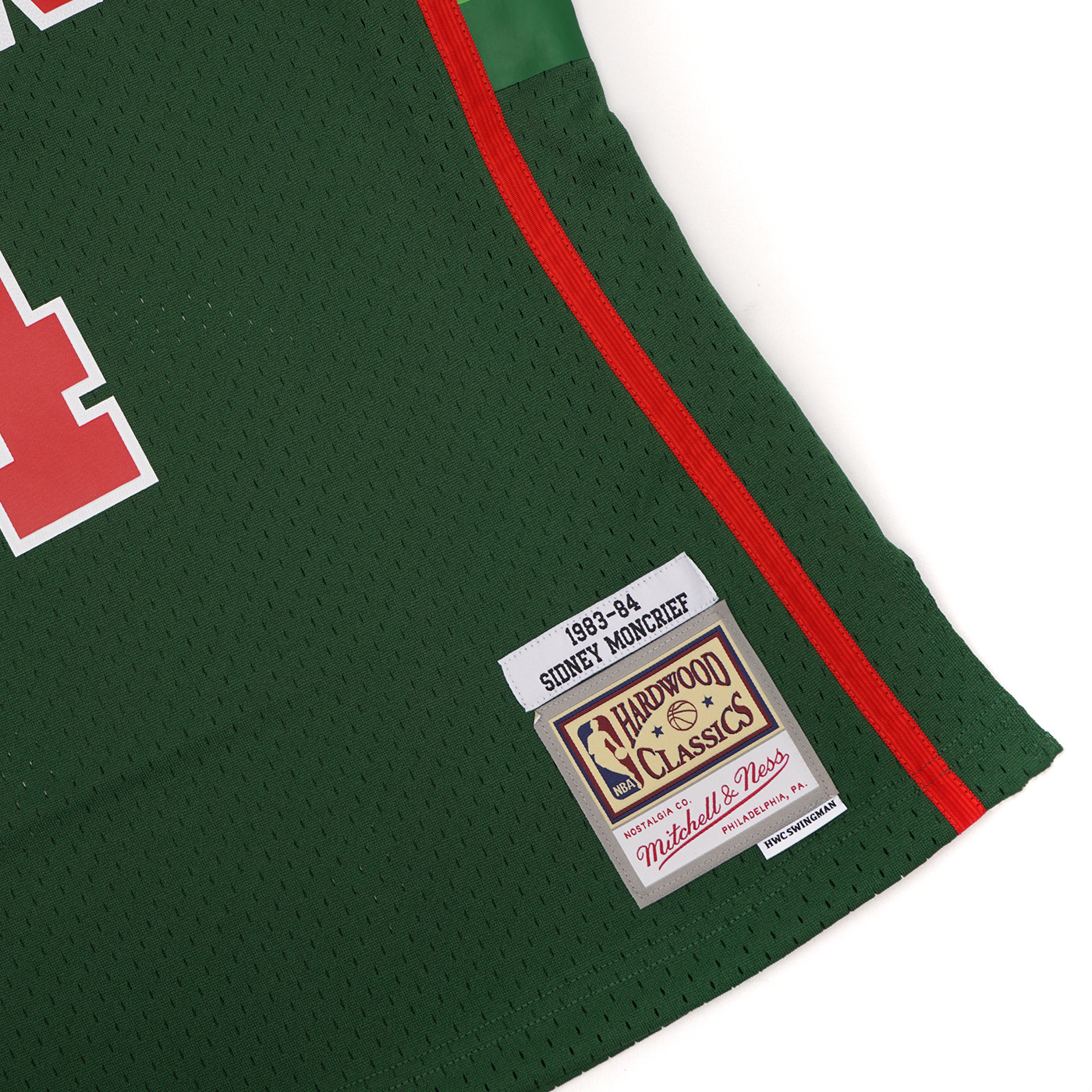 Mitchell & Ness HWC 1988 Sidney Moncrief Milwaukee Bucks Swingman Jersey / Large