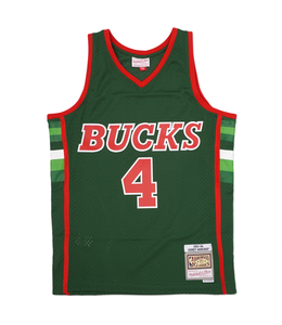 MITCHELL AND NESS BUCKS SIDNEY MONCRIEF '83-84 SWINGMAN JERSEY