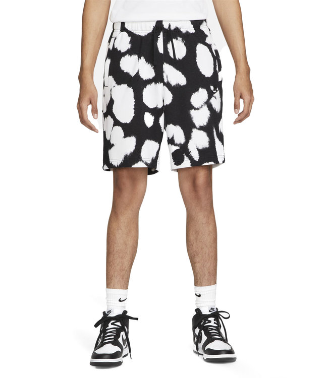 Nike French Terry Allover Print Shorts 