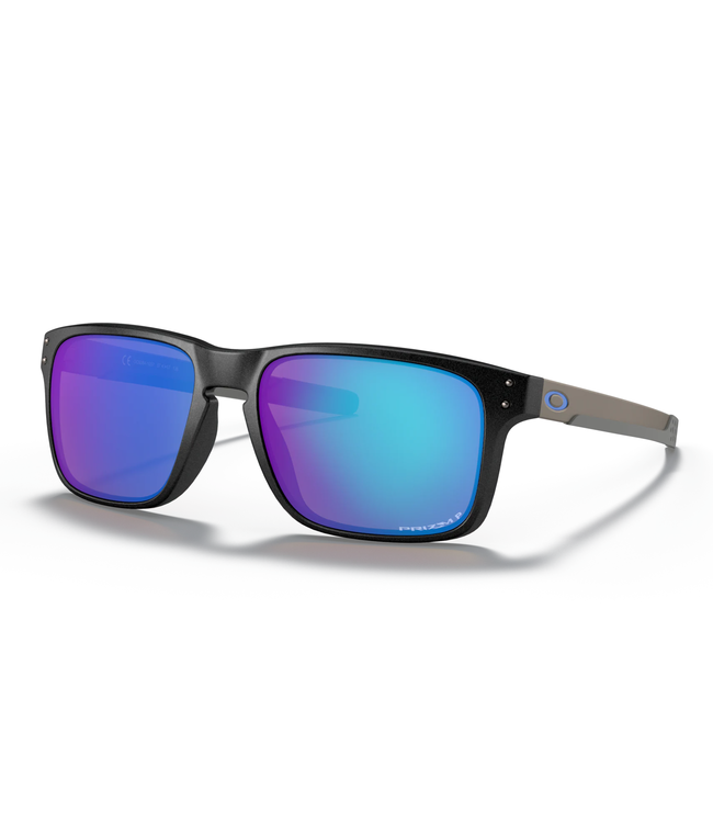 Oakley Holbrook Mix Sunglasses - Steel/Sapphire Polarized - MODA3