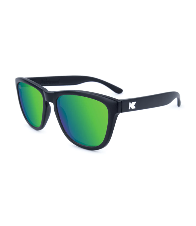 Knockaround Premiums Sunglasses Black / Polarized Moonshine