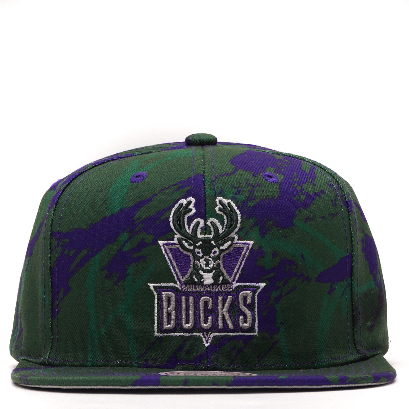 Mitchell and Ness Bucks What The Pinstripe Snapback Hat