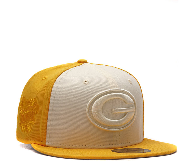 New Era Green Bay Packers 'Tonal Two-Tone' 59FIFTY Fitted Light Beige