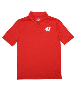 FANATICS BADGERS PRIMARY LOGO POLO