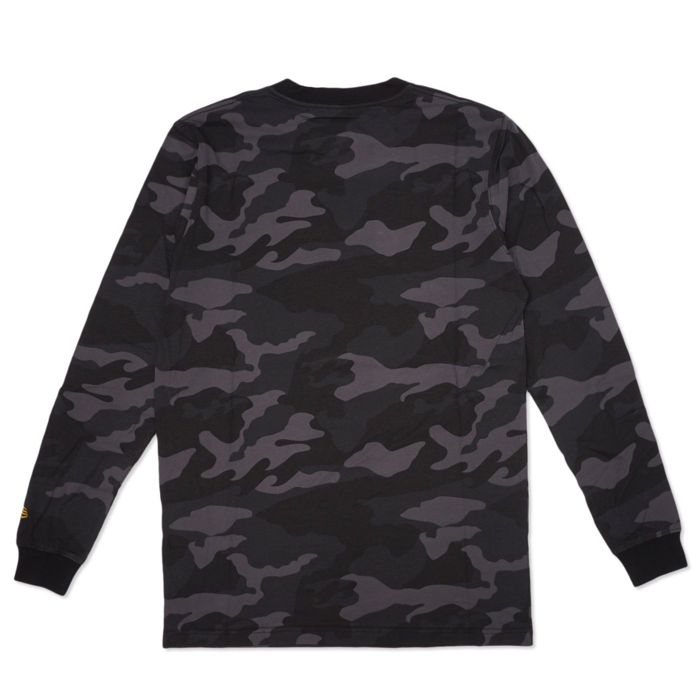 New Era Men's Brewers Camo Long Sleeve Tee Black Size L | MODA3