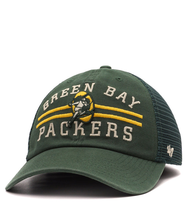 '47 BRAND Packers Legacy Highpoint Clean Up Trucker Hat