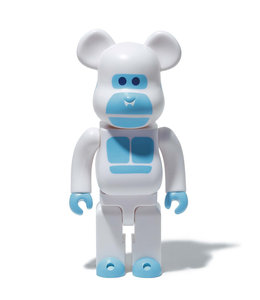 XLARGE Little Friend 1000% Be@rbrick - Black - MODA3