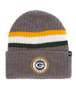 '47 BRAND PACKERS HIGHLINE CUFF KNIT BEANIE