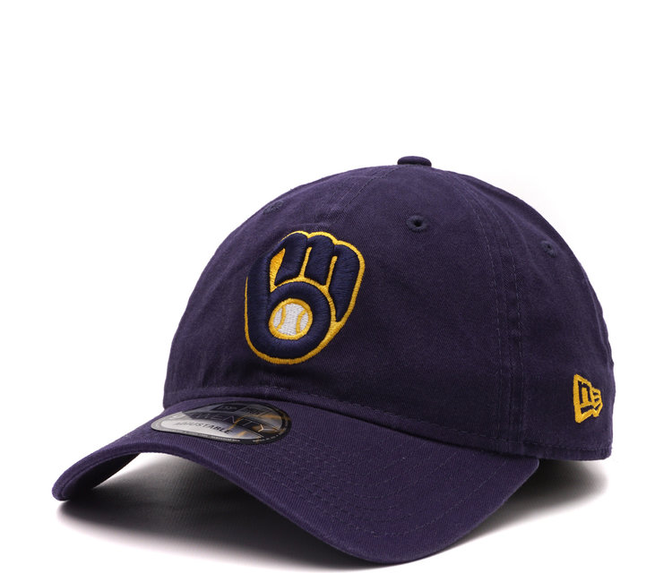 Milwaukee Brewers '47 Youth Team Logo Clean Up Adjustable Hat - Navy