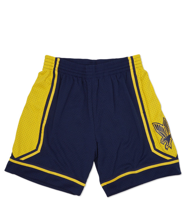 Mitchell & Ness Marquette Golden Eagles White Authentic Shorts