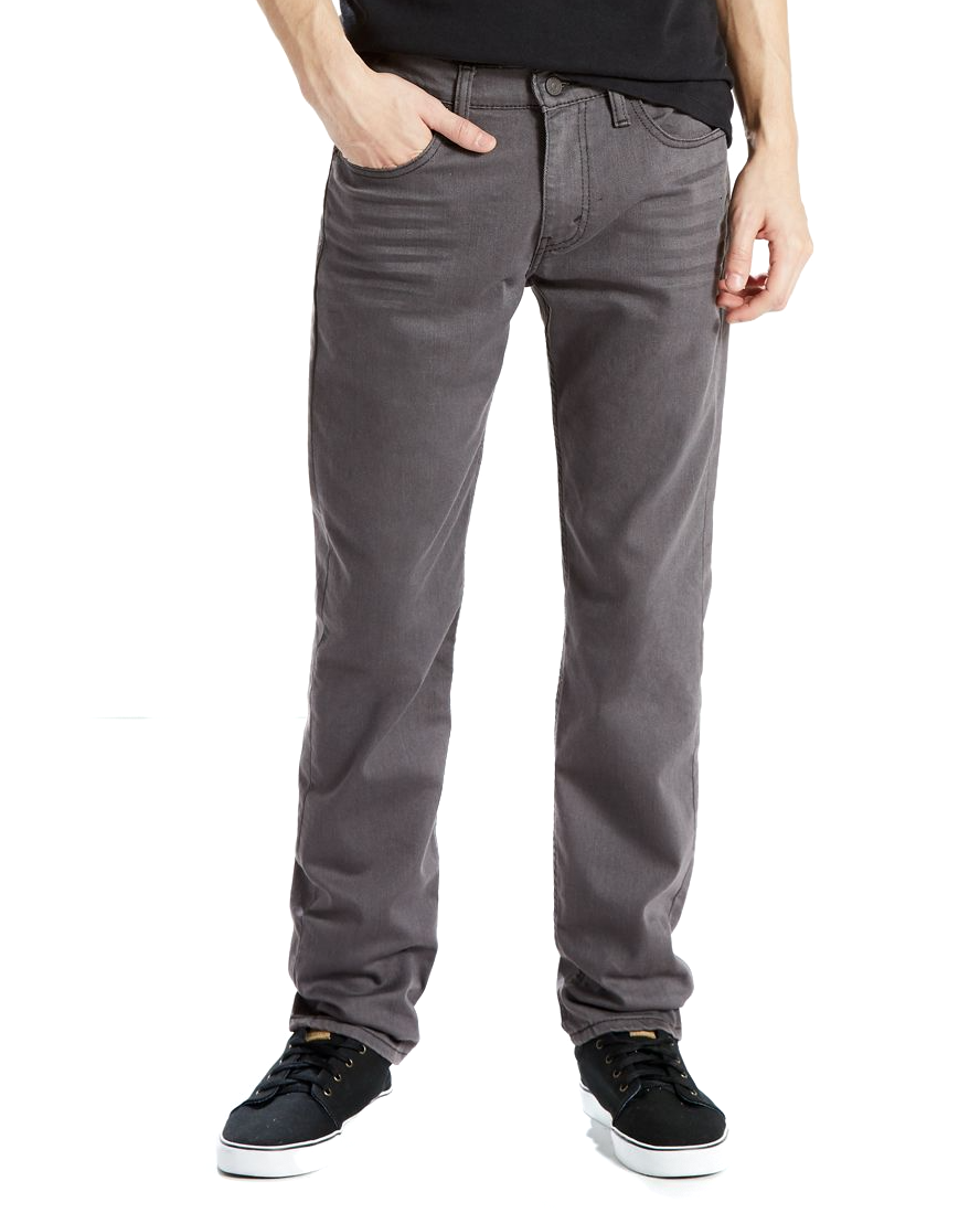 Levi's 511 Slim Fit Jeans - Grey/Black 3d - MODA3
