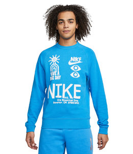 NIKE HAVE A NIKE DAY FRENCH TERRY CREWNECK SWEATSHIRT