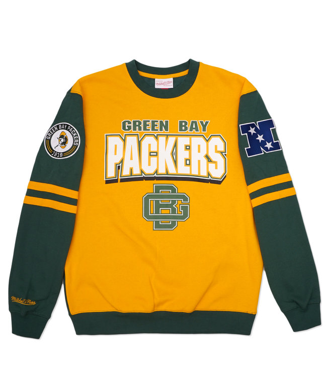 Vintage NFL Green Bay Packers Sweatshirt Embroidery Spellout Crewneck  Jumper Pullover Sweater - TerraBell Designs