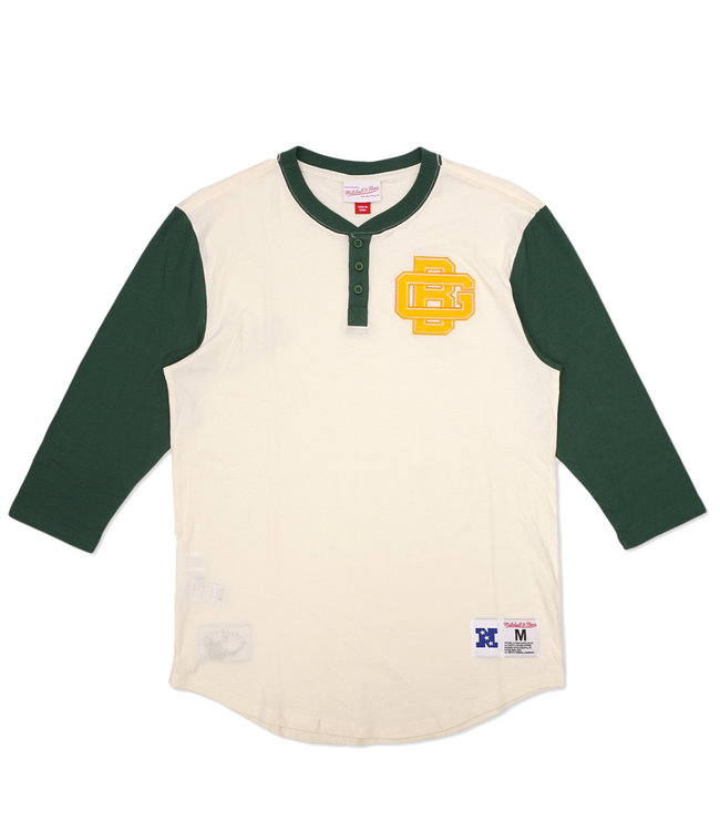 green bay packers henley shirt