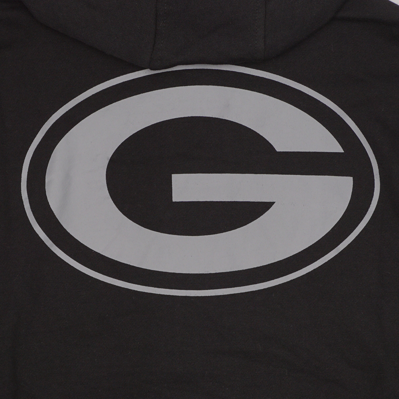 Men's New Era Black Green Bay Packers Training Collection Raglan Pullover  Hoodie