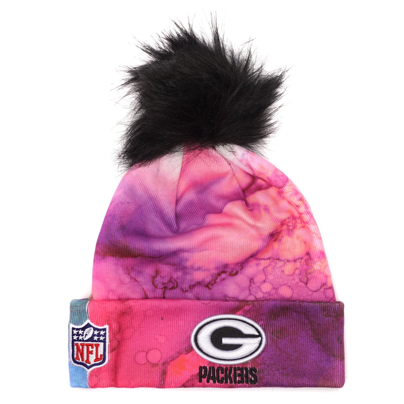 Green Bay Packers New Era 2022 Sideline Fashion Ink Dye