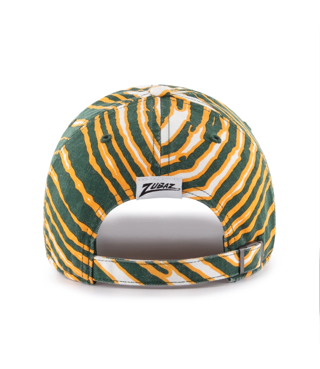 '47 Brand Green Bay Packers Zubaz Clean Up Hat Green MODA3