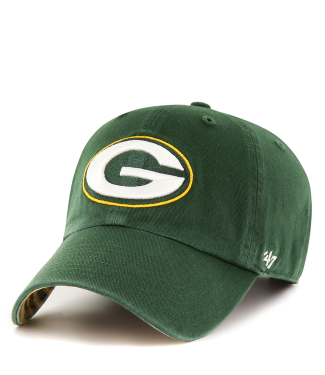 '47 BRAND Packers Zubaz Under Clean Up Hat