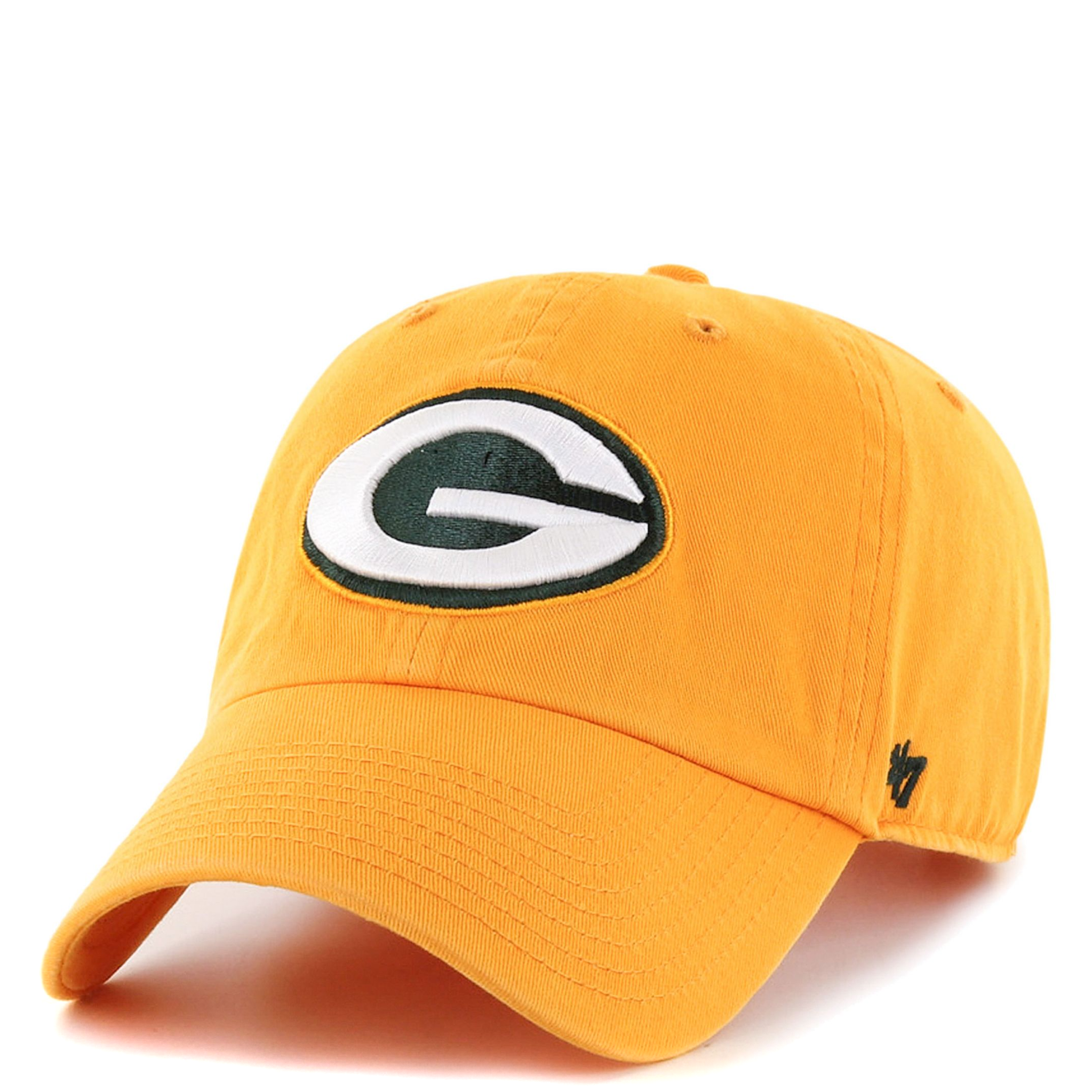 47 Brand / Men's Green Bay Packers Clean Up Adjustable Green Hat