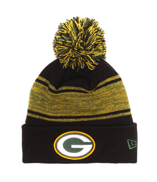 NEW ERA Packers Chilled Knit Pom Beanie