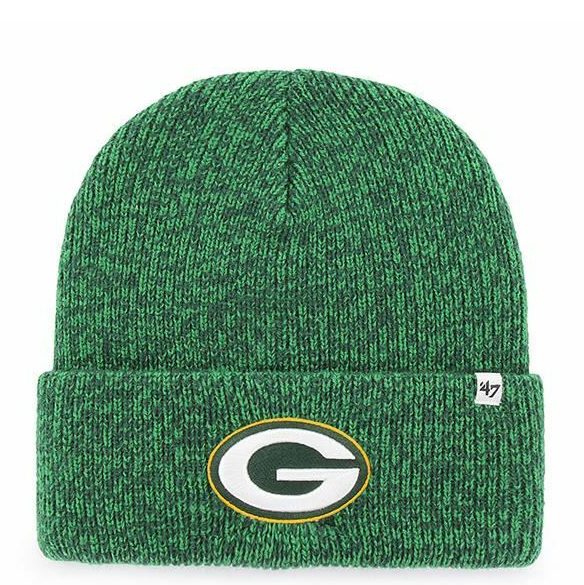 New Era Green Bay Packers Sideline Ink Knit Beanie - Green - MODA3