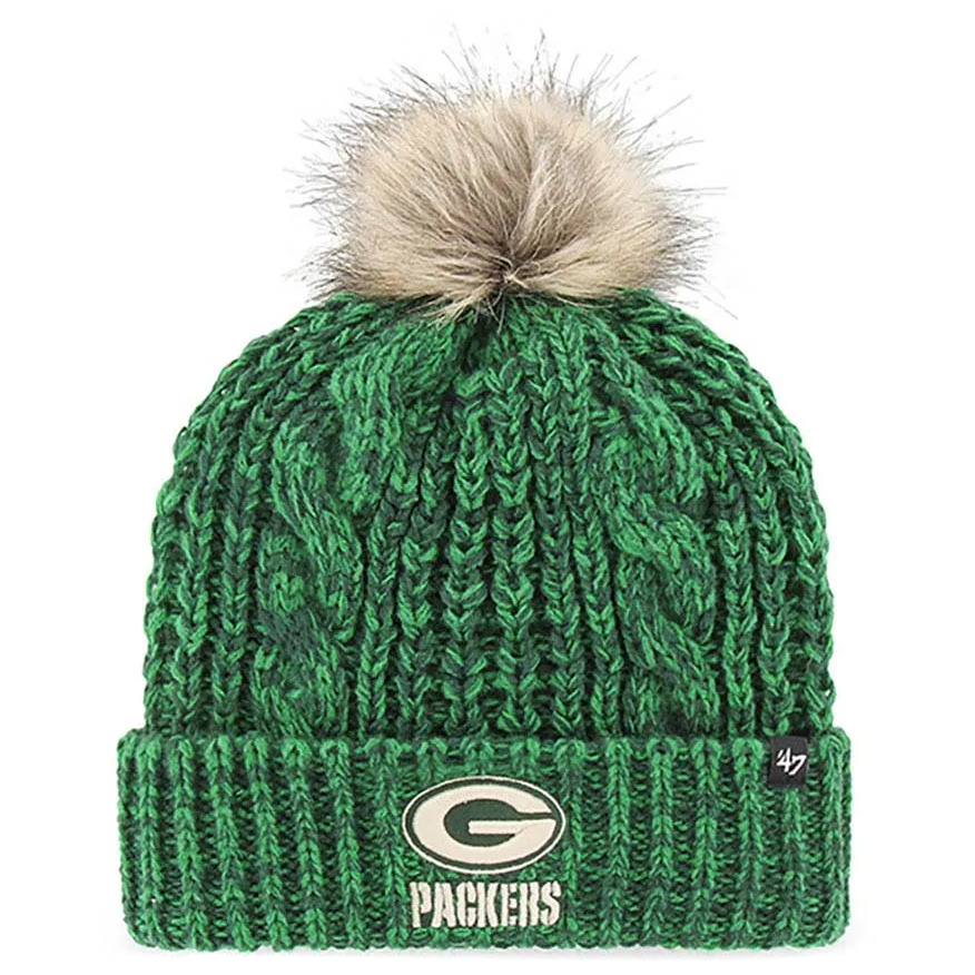 47 Brand Green Bay Packers Cuffed Knit Hat (Green)