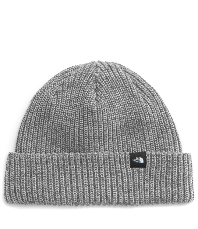 The North Face TNF Fisherman Beanie: Medium Grey Heather