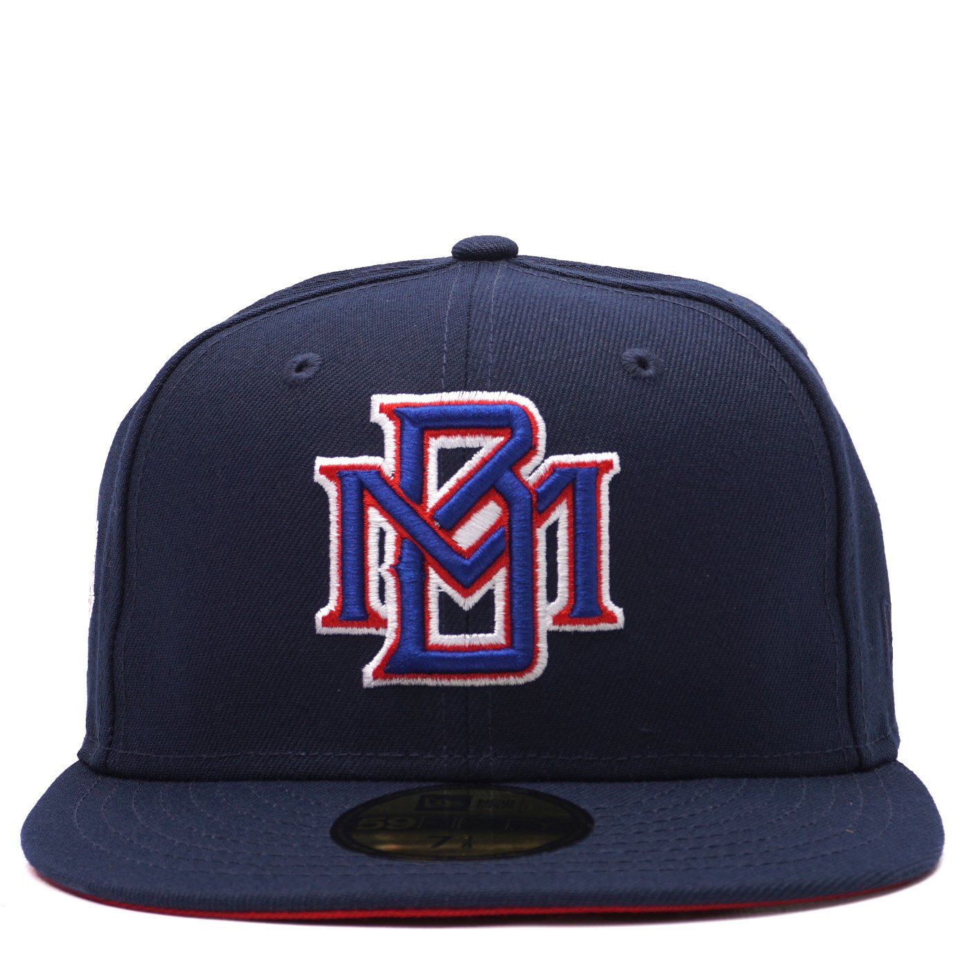 New Era Milwaukee Brewers 'Pabst' 59Fifty Fitted Hat - Navy - MODA3