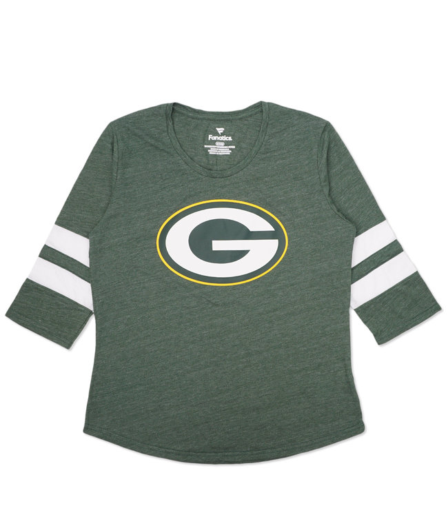 Fanatics Green Bay Packers Women's Primary Logo Raglan T-Shirt