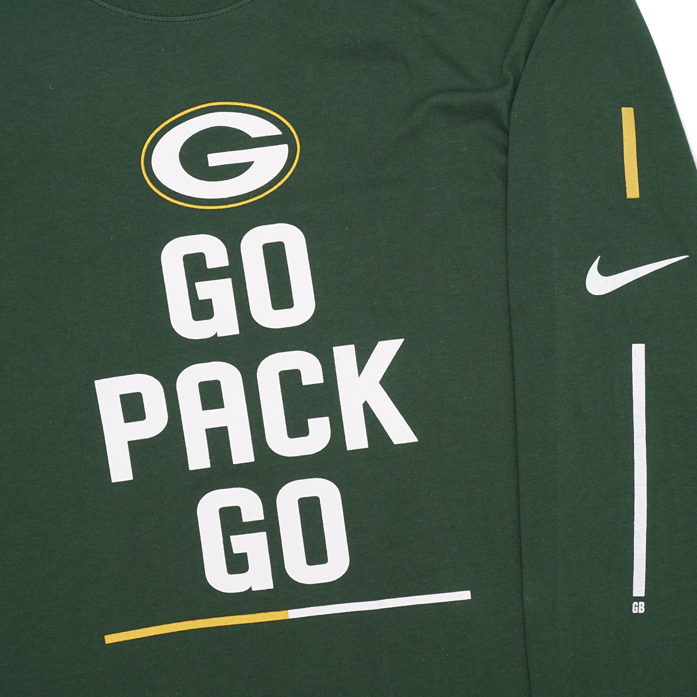 Green Bay Packers Nike Tri-Blend Team Name T-Shirt at the Packers Pro Shop