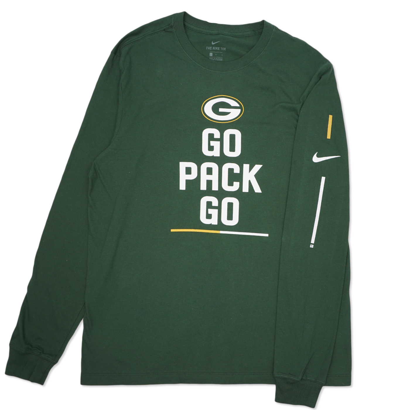 Lids Green Bay Packers Nike Team Slogan Long Sleeve T-Shirt