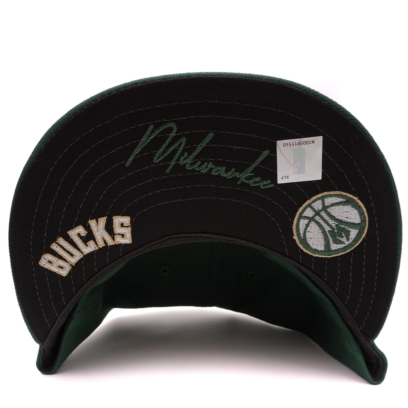 New Era Milwaukee Bucks Script 59FIFTY Fitted Hat - Dark Green/Purple -  MODA3