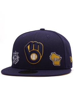 NEW ERA BREWERS IDENTITY 59FIFTY FITTED HAT