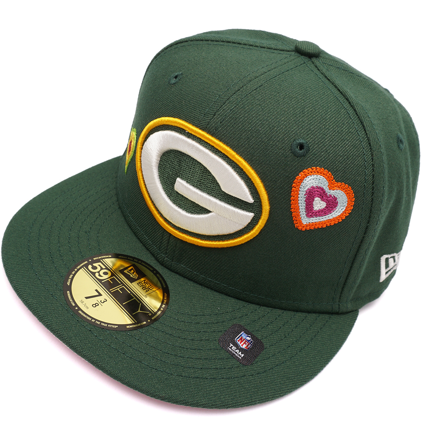 New Era Men's Packers Throwback Corduroy 59FIFTY Fitted Hat Green Size 7 3/4 | MODA3