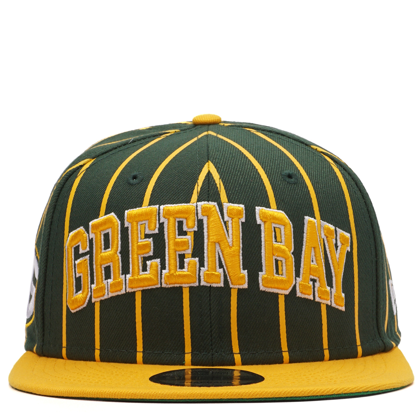 Green Bay Packers New Era 9FORTY Snapback Cap, Green/Gold