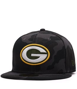 NEW ERA PACKERS LOGO CAMO 59FIFTY FITTED HAT