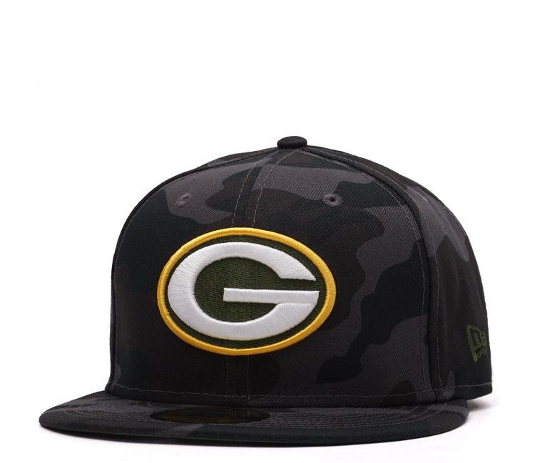 Men's New Era Black/Camo Green Bay Packers 2021 Salute To Service Low  Profile 59FIFTY Fitted Hat