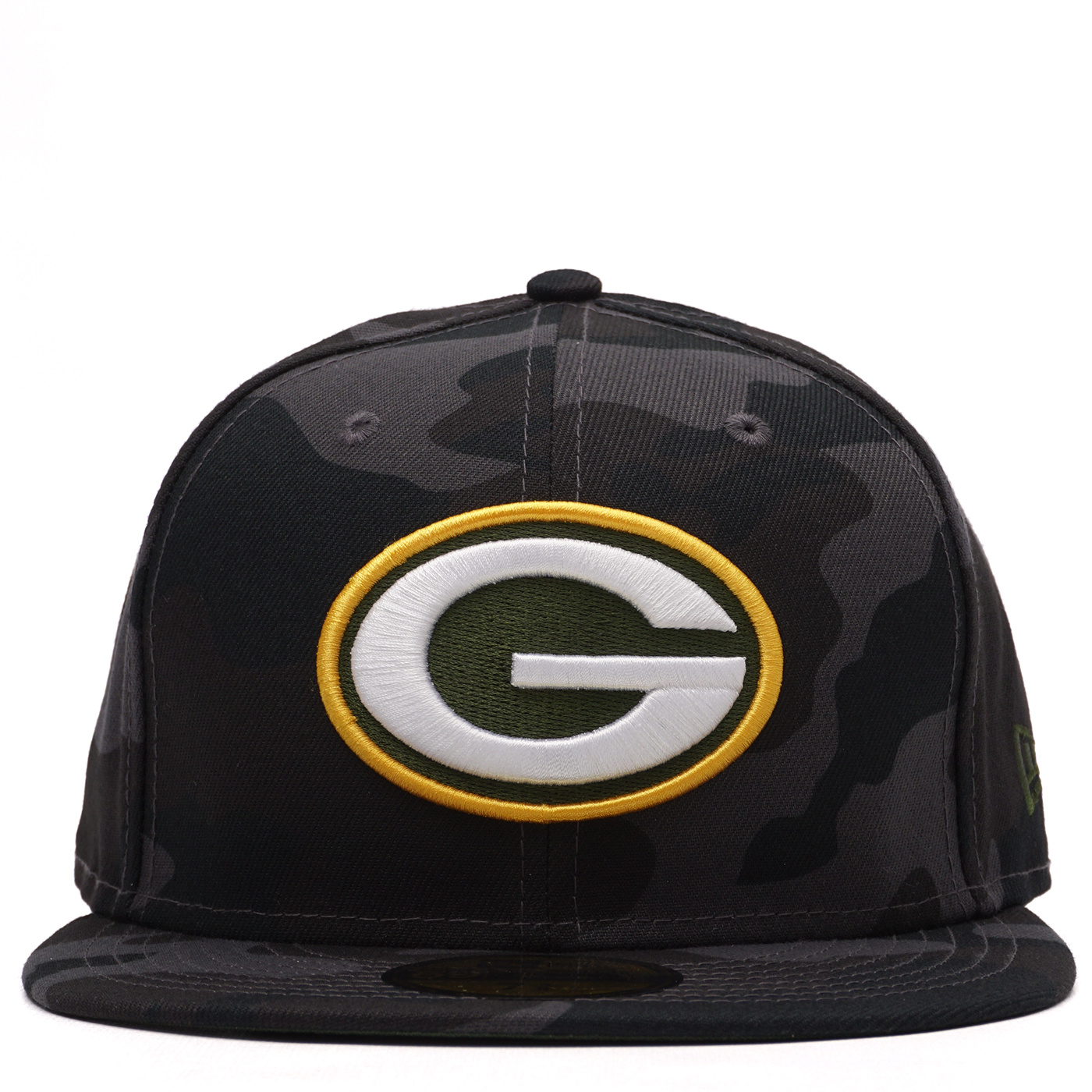 New Era 59FIFTY Green Bay Packers Fitted Hat Camouflage Desert Camo 7 3/8  NFL