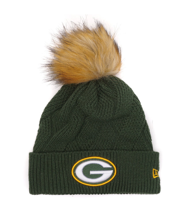 NEW ERA Packers Women's Snowy Knit Beanie