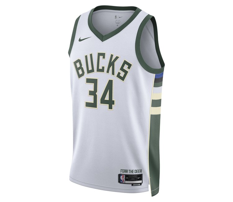 🎽 Giannis Crossover Basketball Jersey - Milwaukee Brewers
