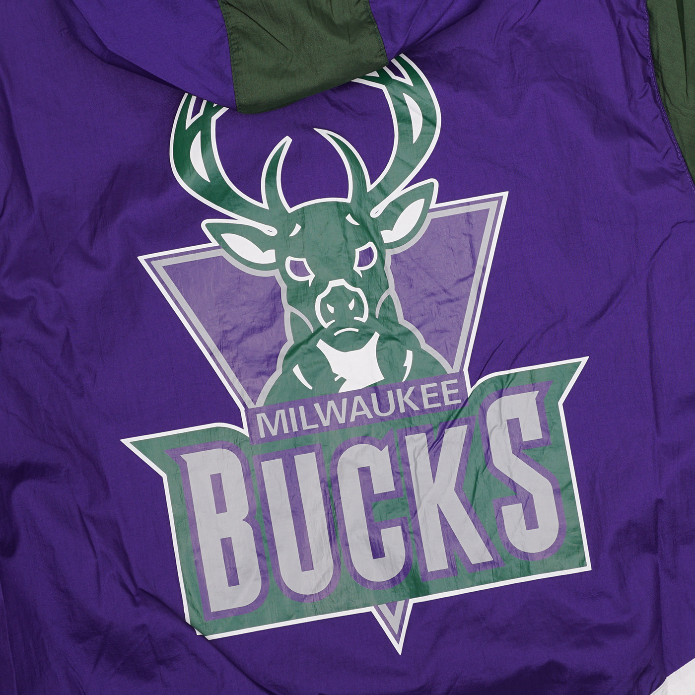 Bucks In Six All Over Print Icon Purple Milwaukee Bucks Hooded